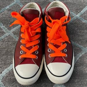 Converse Chuck Taylor All Star High Top Red Leather 157470C